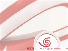 Tablet Screenshot of learning.de