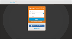 Desktop Screenshot of platform.learning.com