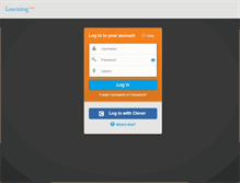 Tablet Screenshot of platform.learning.com