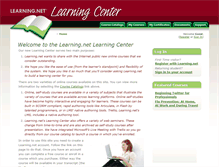 Tablet Screenshot of e.learning.net